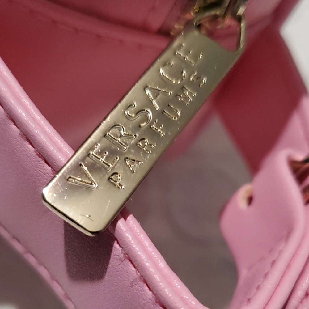 Versace Pink Cosmetic Bag - Picture 6 of 16